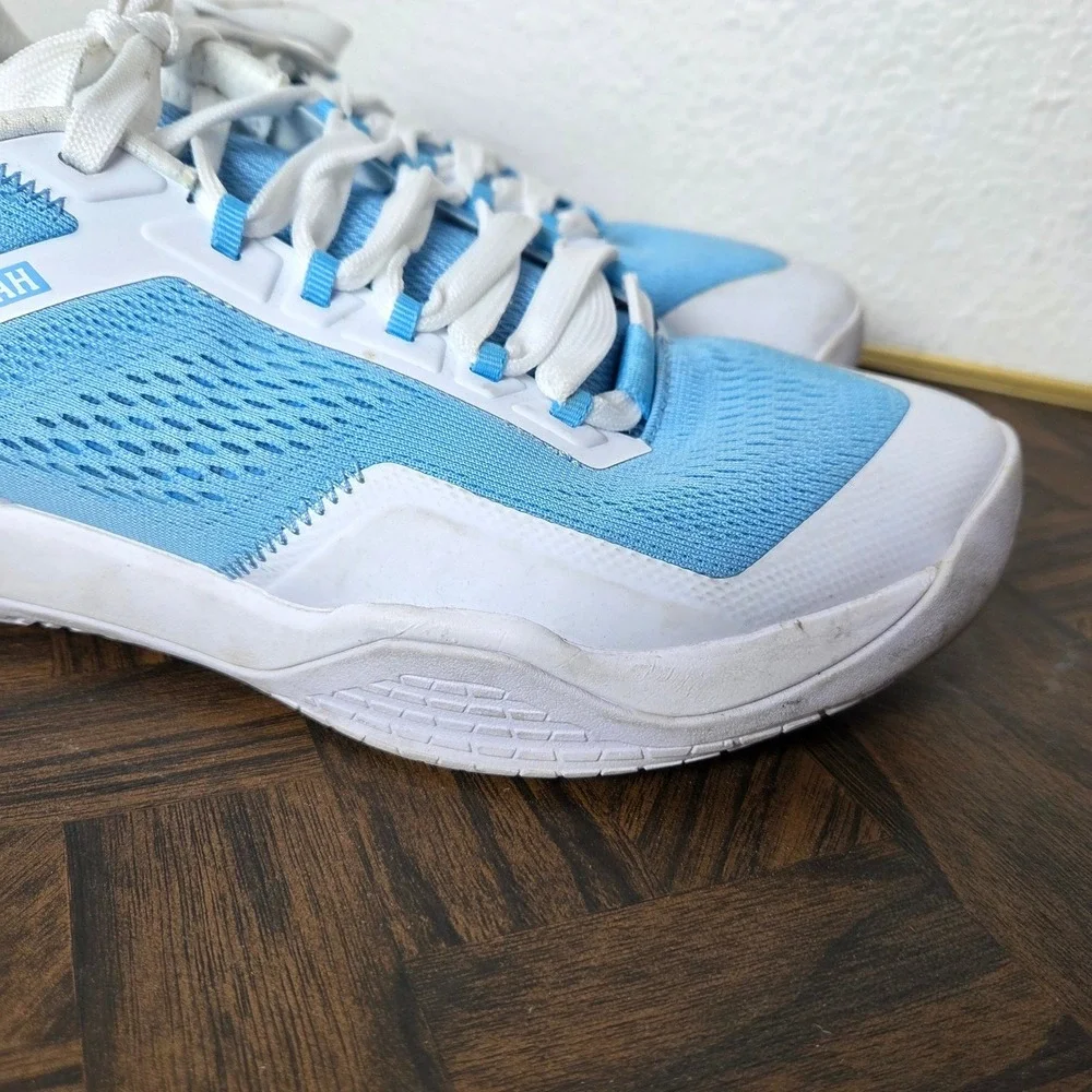 Moolah Neovolt Low Basketball Shoes Womens 9‎ Blue White Court Sneakers